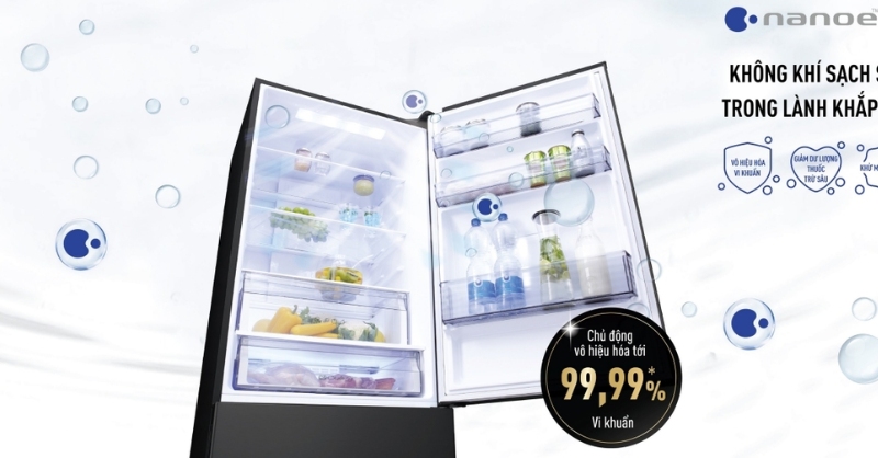 Công nghệ nanoe X giúp giảm dư lượng thuốc trừ sâu