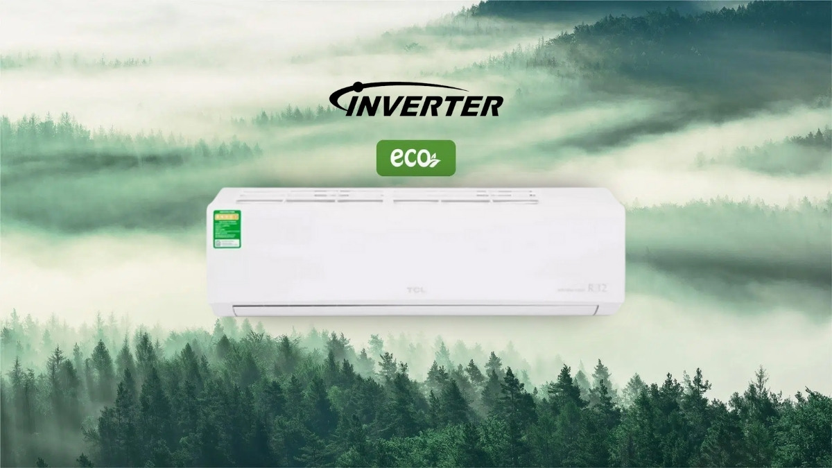 Công nghệ Inverter và chế độ Eco tiết kiệm hiệu quả năng lượng tiêu thụ