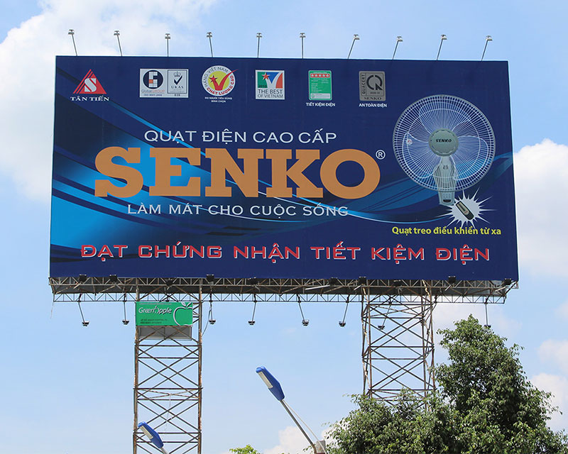 Senko là thương hiệu quạt thuộc Công ty TNHH Tân Tiến Senko