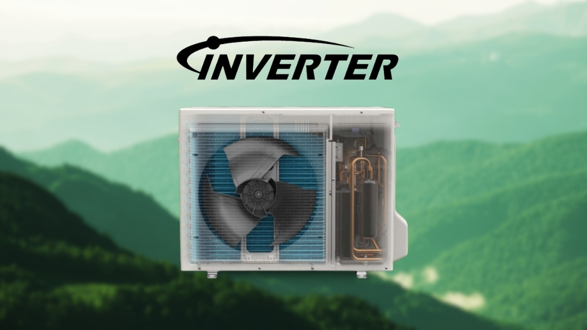 Công nghệ Inverter giúp máy lạnh vận hành êm ái và tiết kiệm điện hơn