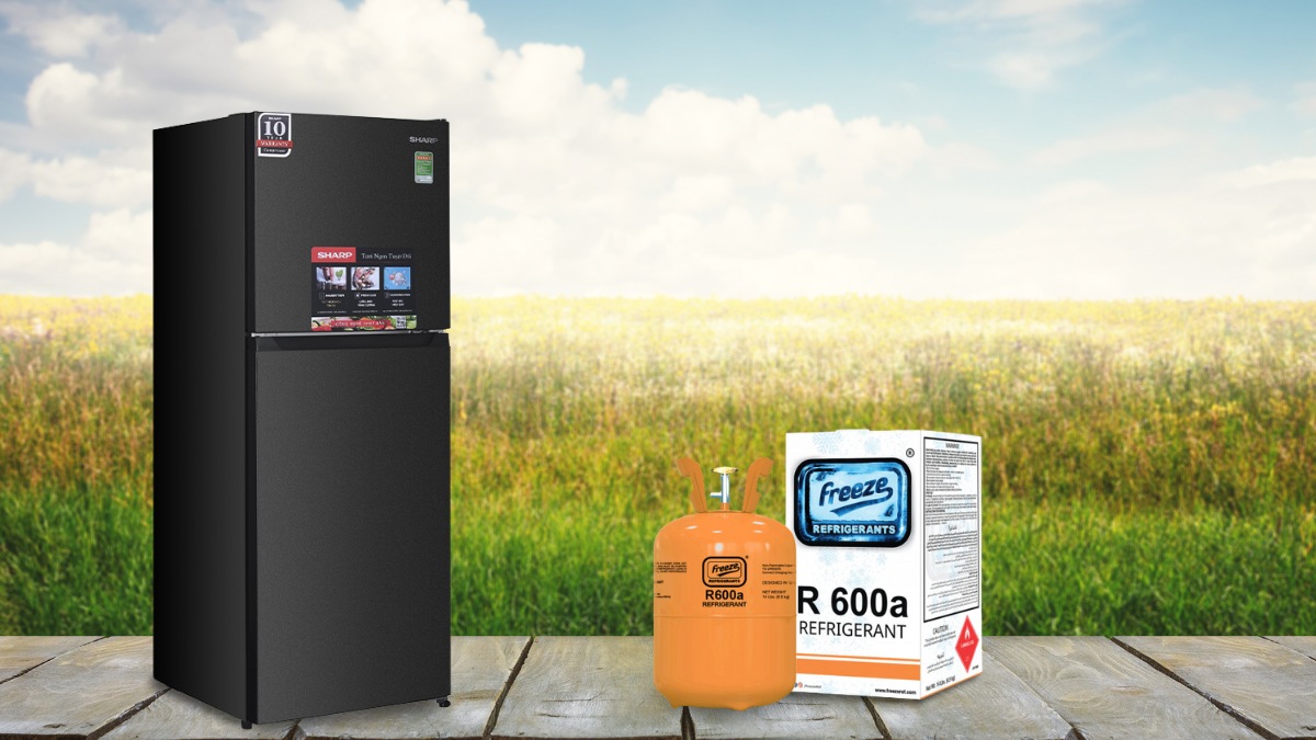 Sử dụng gas R600a giúp thiết bị nâng cao hiệu quả làm lạnh