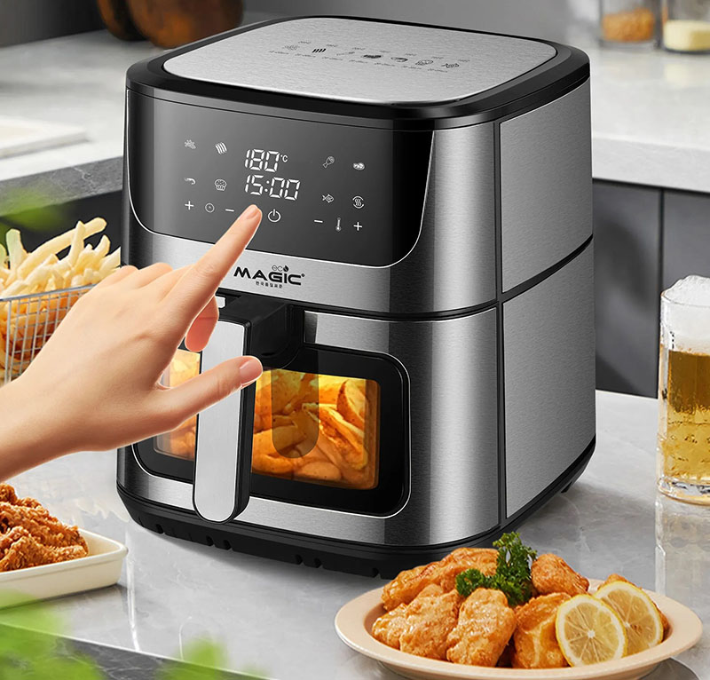 Dấu hiệu nhận biết nồi chiên không dầu bị hỏng cảm ứng