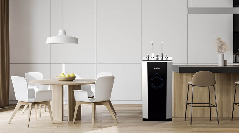 Máy lọc nước nóng lạnh Karofi KAD-C55 10 lõi có 10 lõi lọc Smax