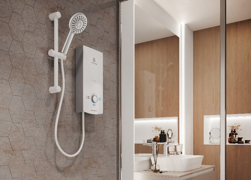 Máy nước nóng Ariston nổi bật với thiết kế nhỏ gọn