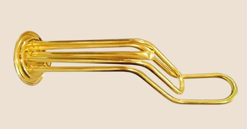 Thanh nhiệt nằm sâu bên trong bình và giữ vai trò trực tiếp làm nóng nước