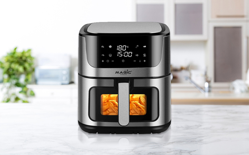 Nồi Chiên Không Dầu Magic Eco 8 Lít AC-129 có dung tích lớn