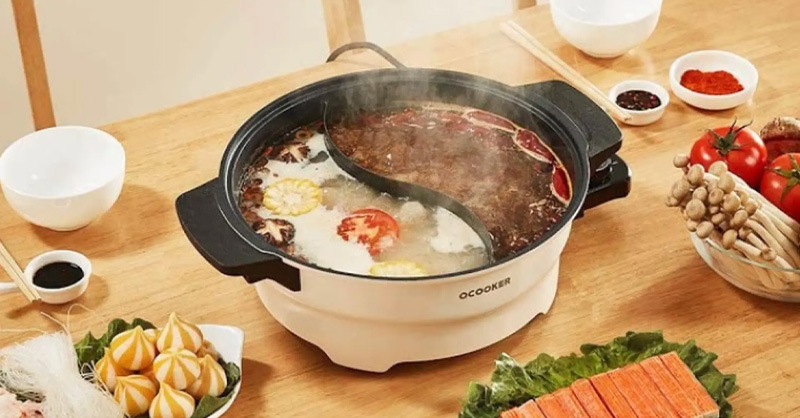 Nồi lẩu điện bị rò điện do dây điện hoặc phích cắm bị hư hỏng