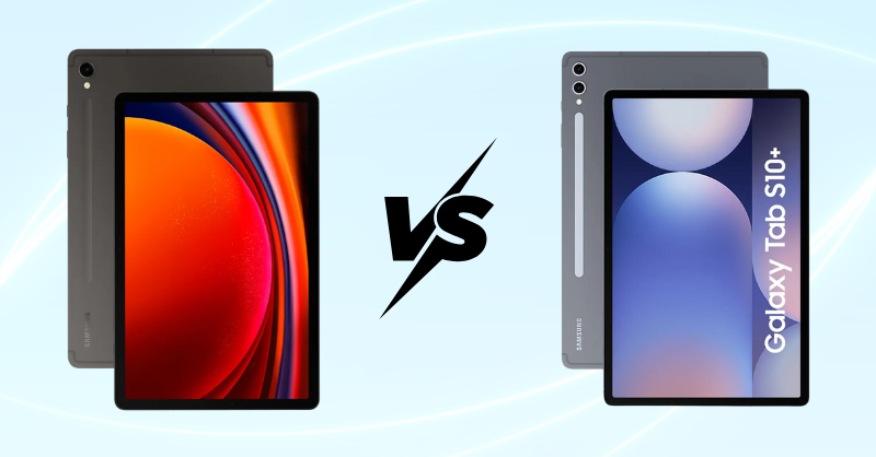 Galaxy Tab S10 Plus và Tab S9 Plus