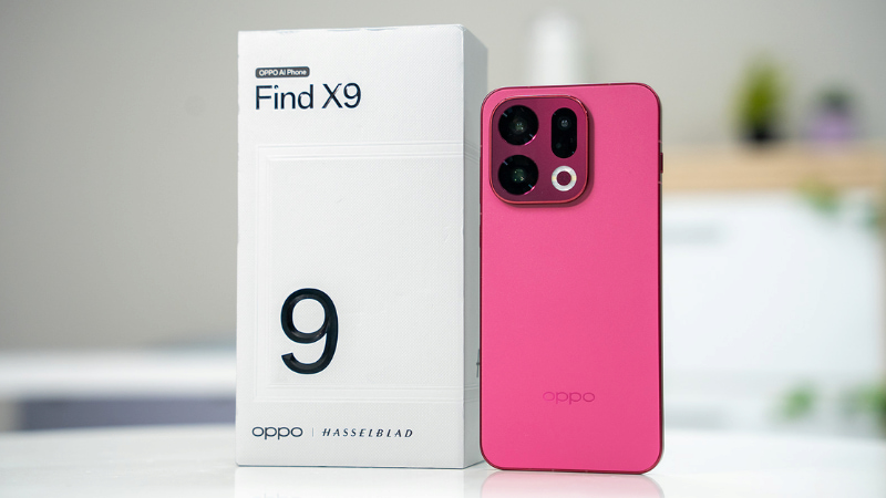 So sánh pin OPPO Find X9 và iPhone 17