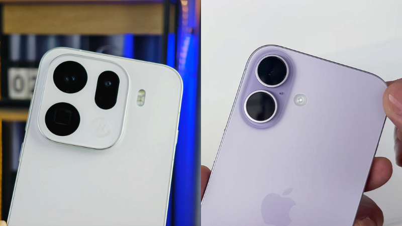 So sánh camera OPPO Find X9 và iPhone 17