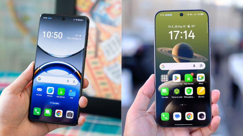 So sánh màn hình OPPO Find X9 Pro và X8 Pro