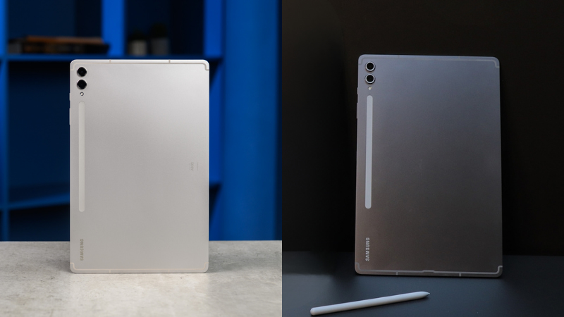 So sánh thiết kế Galaxy Tab S10 Plus và Tab S9 Plus