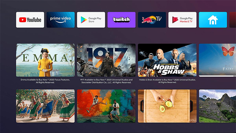 Cả hai thương hiệu đều là các dòng Smart TV hiện đại