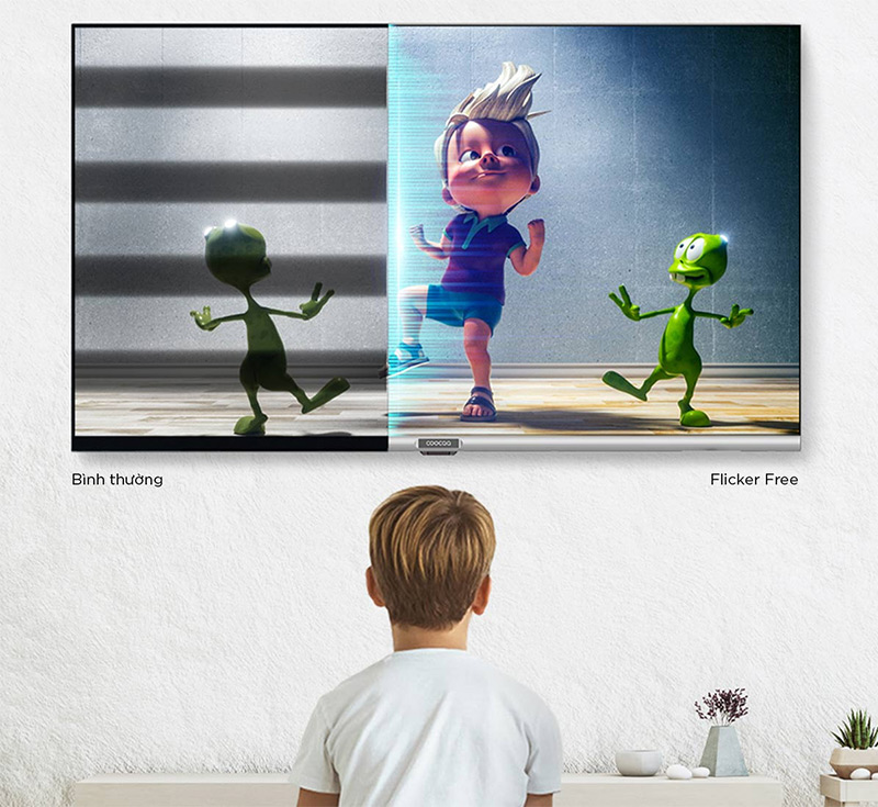 Các tính năng bảo vệ mắt (Low Blue Light, Flicker Free)