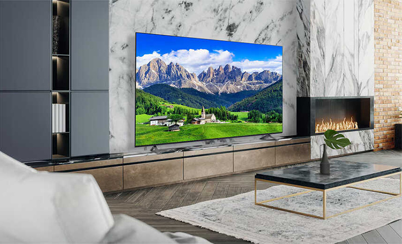 Tivi LG cũng sở hữu ngoại hình vô cùng tinh tế với viền siêu mỏng