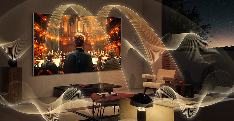 Tivi LG sở hữu nhiều công nghệ nâng cấp âm thanh