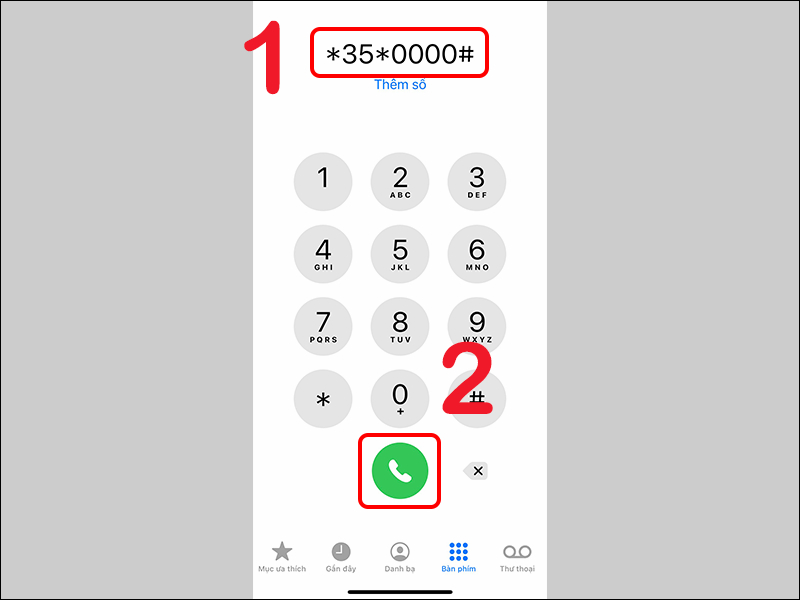 Cách chặn cuộc gọi đến Viettel
