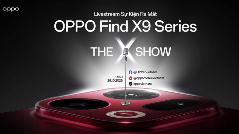 OPPO Find X9 Series ra mắt khi nào
