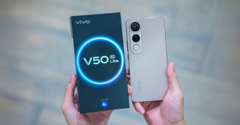 Vivo V50 Lite 5G kết nối 5G