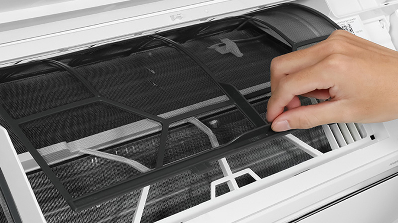 Điều hòa 1 chiều dòng XU giúp việc tháo lắp, vệ sinh và bảo dưỡng trở nên dễ dàng