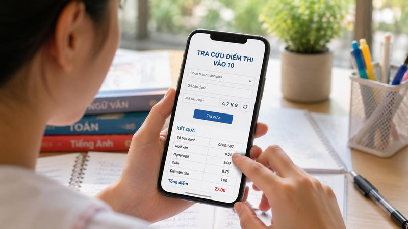 Các rất nhiều cách để tra cứu điểm chuẩn vào lớp 10 tỉnh An Giang