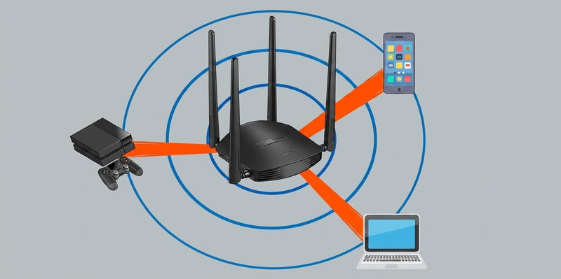 Đặt modem gần tivi và thoáng giúp sóng wifi ổn định hơn