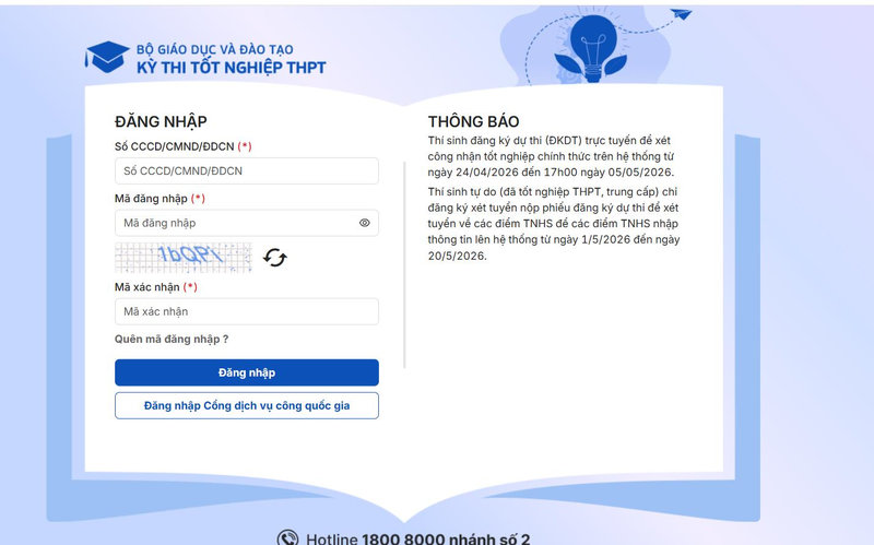 Hệ thống tra cứu trực tuyến của Bộ GD&ĐT chính là kênh chính thống giúp thí sinh cập nhật điểm thi và điểm chuẩn nhanh chóng
