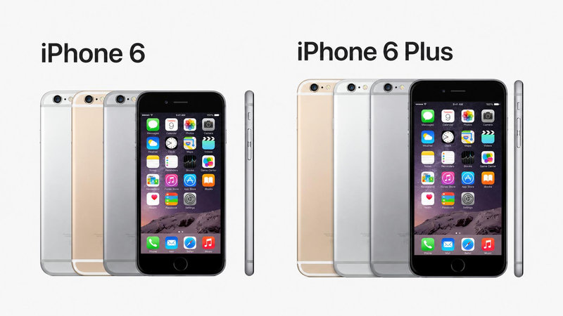 iPhone 6 Plus và iPhone 6 có dung lượng tối đa 128GB
