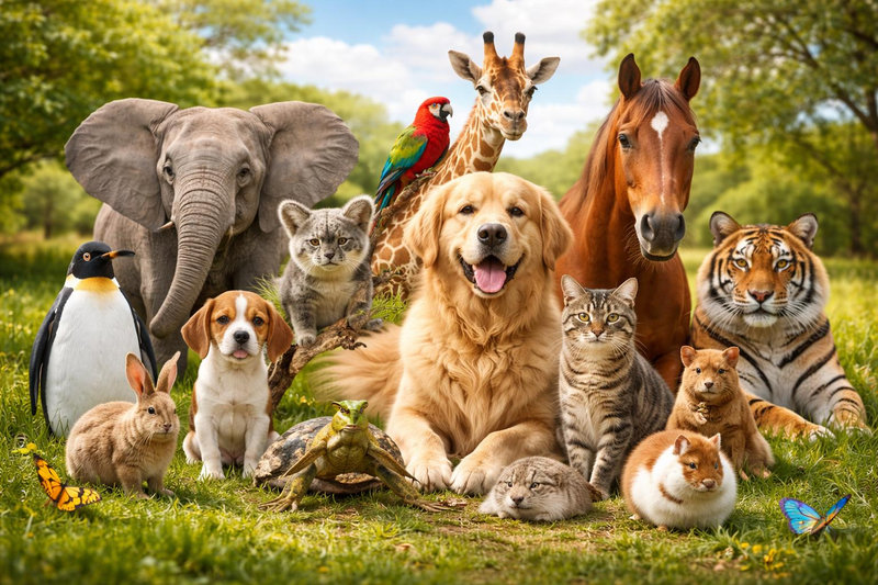 Những đặc điểm ngộ nghĩnh của thế giới loài vật luôn là chủ đề được các bạn nhỏ yêu thích nhất, giúp tăng cường khả năng quan sát và ghi nhớ.