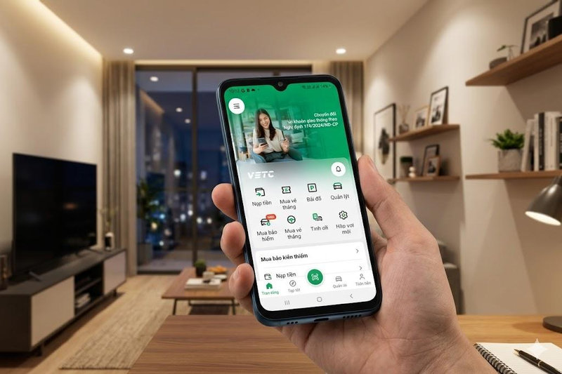 Sử dụng dịch vụ VETC giúp chủ phương tiện tiết kiệm đáng kể thời gian di chuyển