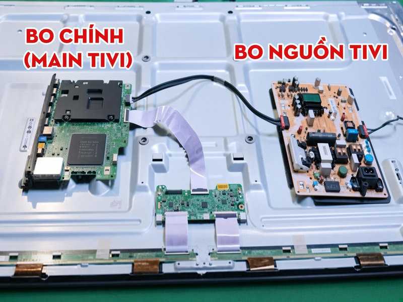 Khi mainboard mất kết nối với bo nguồn, tivi LG có thể nháy đèn đỏ 3 lần để cảnh báo sự cố