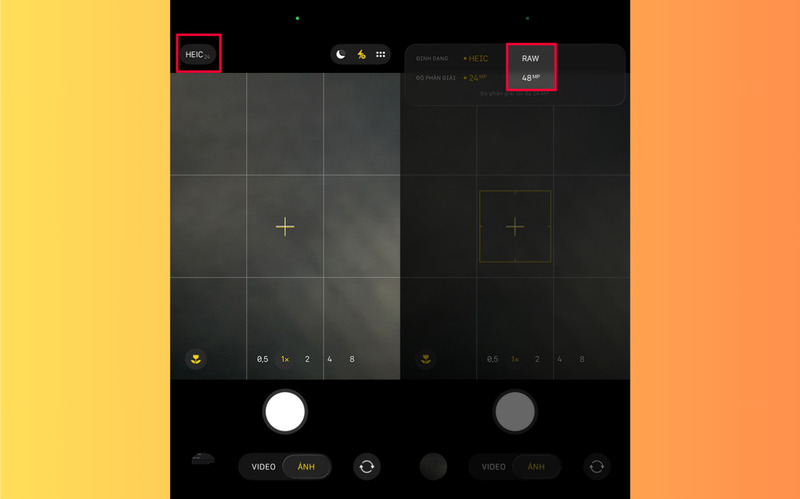 Bật chế độ chụp ProRAW trên iPhone 17