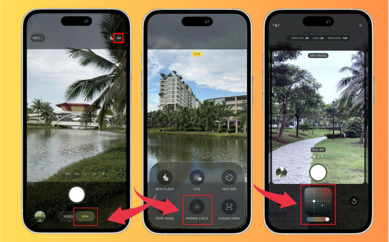 Cách sử dụng tính năng Phong cách trên iPhone 17