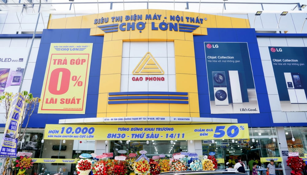 Siêu Thị Điện Máy – Nội Thất Chợ Lớn Tân cảng