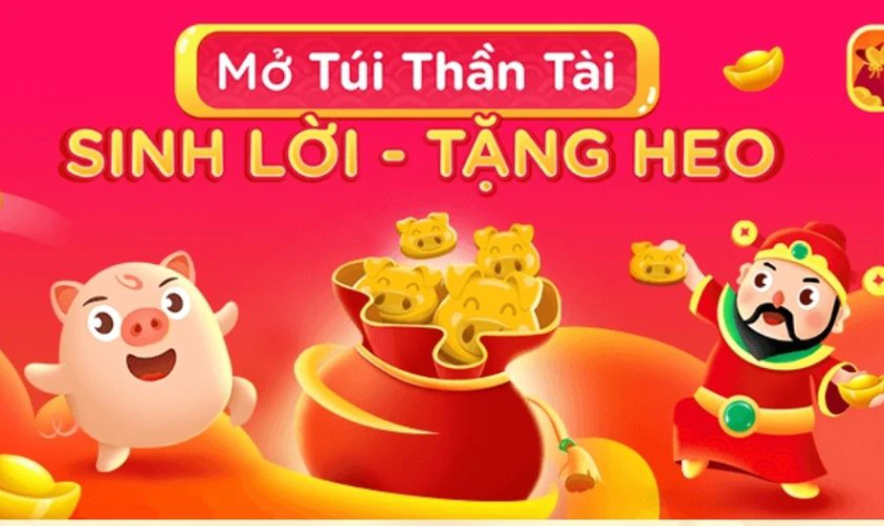 Gửi tiết kiệm sinh lời từ túi thần tài trên momo