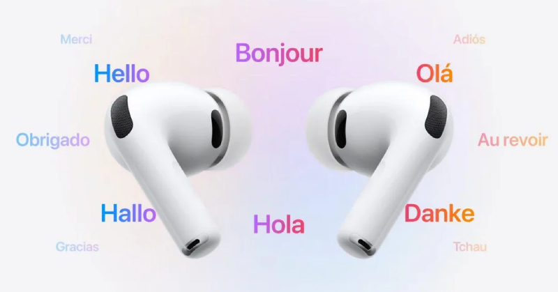 AirPods hỗ trợ dịch song ngữ thời gian thực