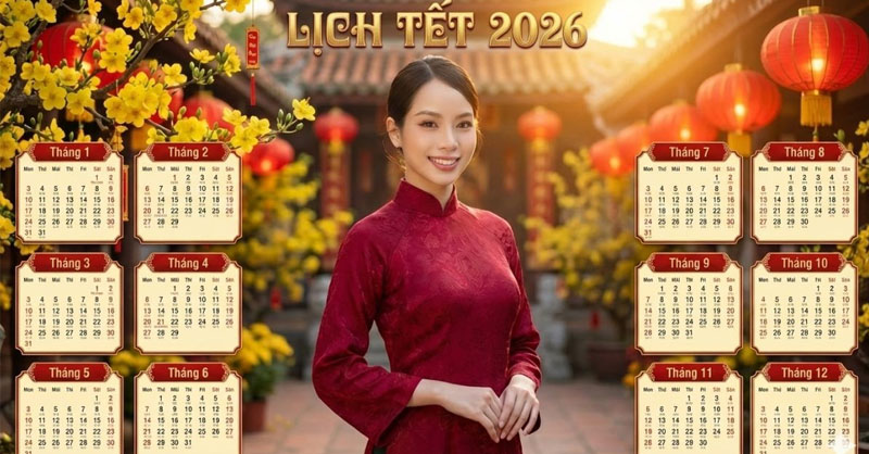Cách tạo lịch Tết 2026 bằng AI mà bạn nên tham khảo