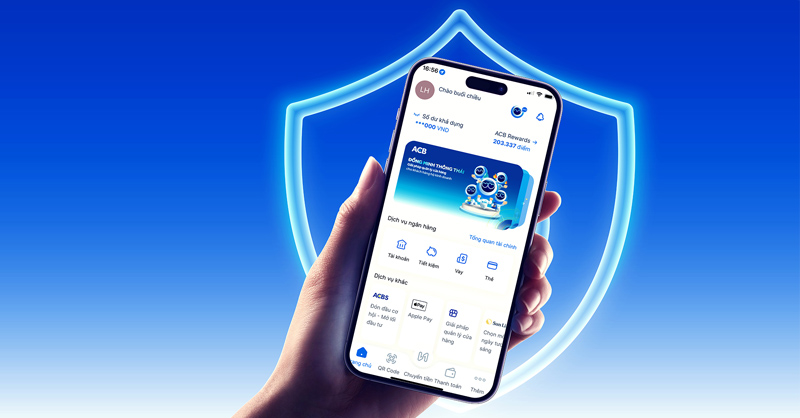 Hướng dẫn khóa thẻ ACB trên app ACB ONE