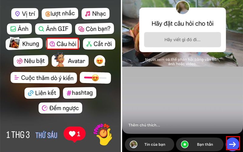 Nhập câu hỏi và hoàn tất đăng lên tin