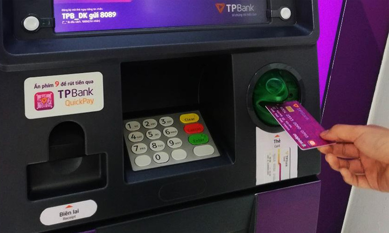 Đổi mã PIN TPBank tại cây ATM vô cùng đơn giản, nhanh chóng