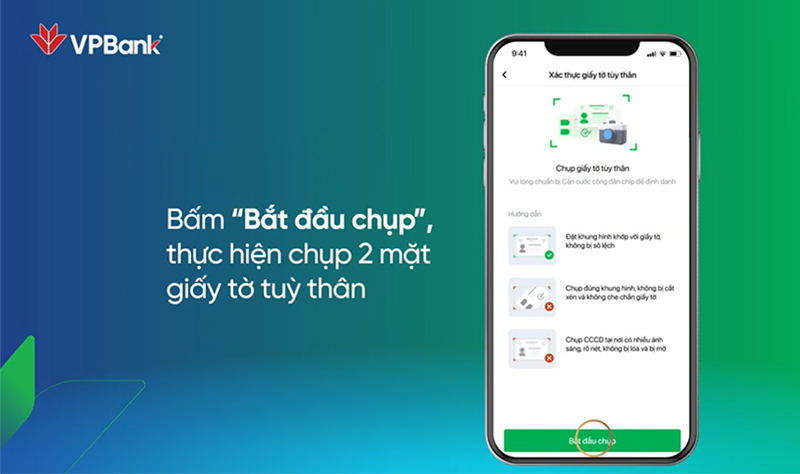 Cập nhật sinh trắc học VPBank trên app VPBank NEO bước 3