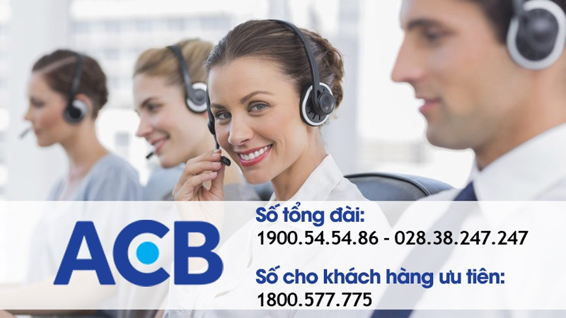 Số tổng đài ACB là bao nhiêu