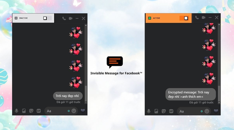 Tin nhắn tàng hình là dạng tin nhắn không hiển thị nội dung