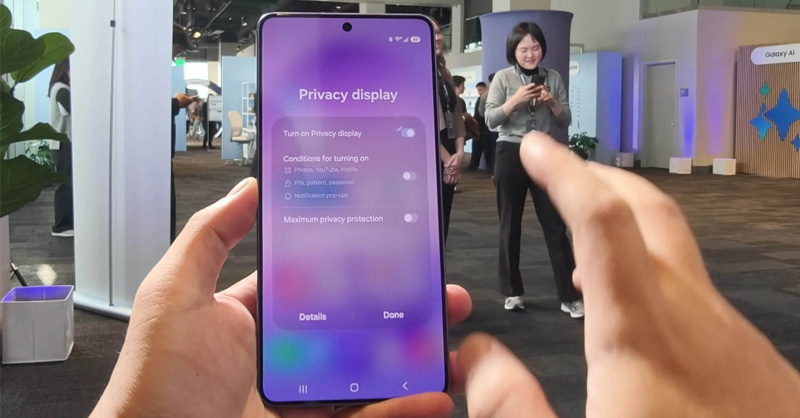 Tìm hiểu Privacy Display trên Galaxy S26 Ultra