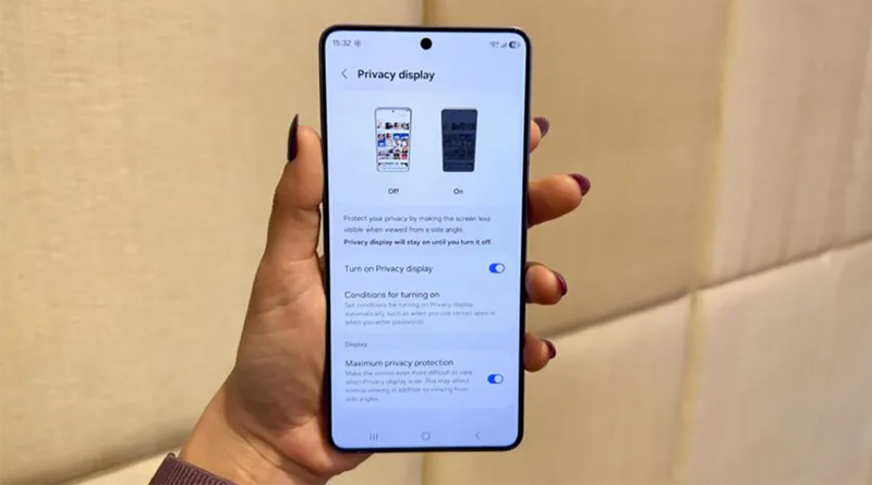 Hướng dẫn sử dụng Privacy Display trên Galaxy S26 Ultra
