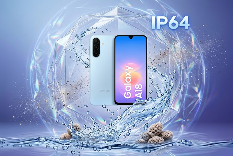 Máy tích hợp chuẩn kháng bụi, kháng nước nhẹ (IP64)