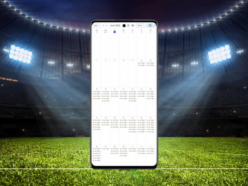 Lịch thi đấu World Cup 2026 trên Android