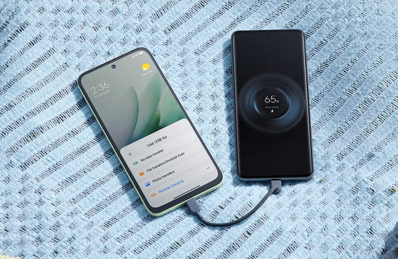 Sạc ngược trên Xiaomi Redmi 15 5G