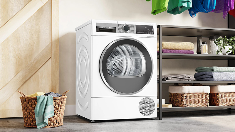 Máy sấy Bosch WQG24570SG thiết kế hiện đại, sang trọng