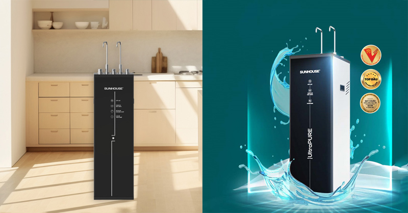 Nên mua máy lọc nước Sunhouse SHA76226L và Sunhouse SHA76222KL